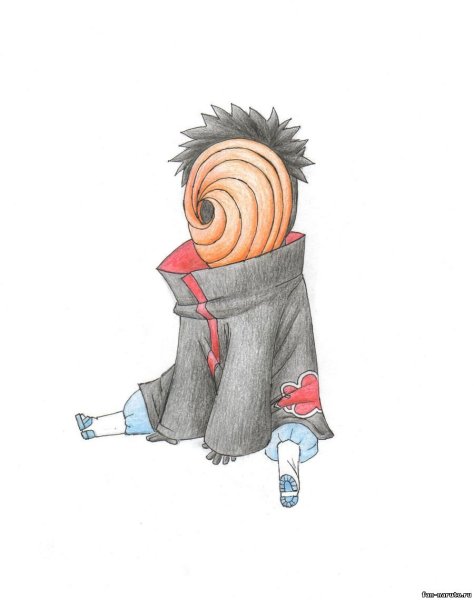 Аниме Наруто Чиби Обито