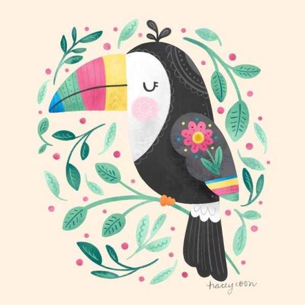 Тукан иллюстрация