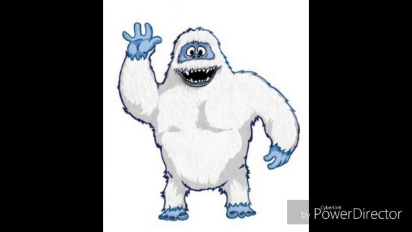 Снежный человек мультяшный