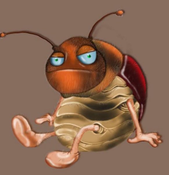 Майский хрущ мультяшная