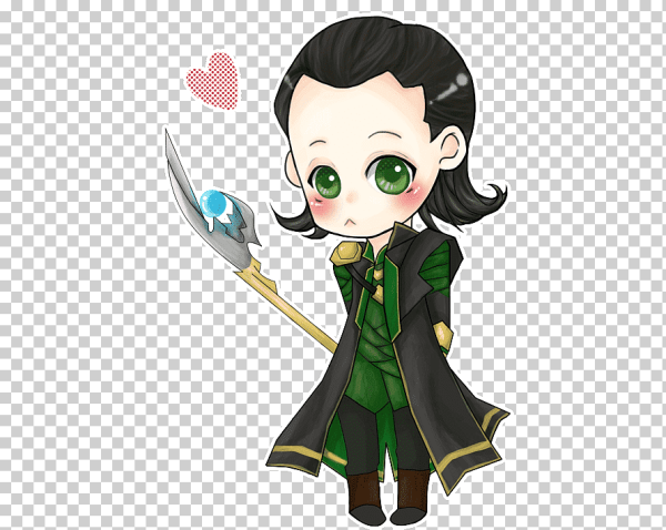 Локи котик арт