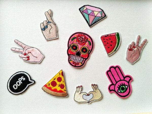 Крутые нашивки на одежду