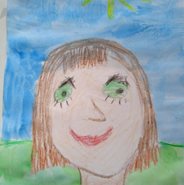 Рисунки посвященные маме