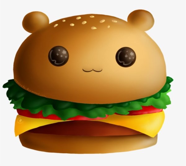 Милые бургеры с глазками