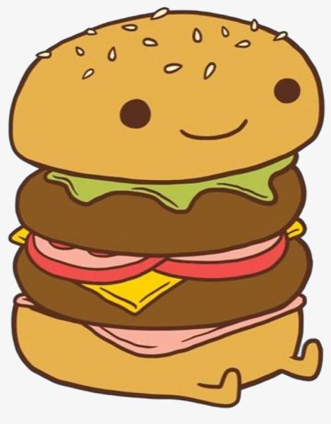 Кавайный бургер