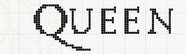 Схемы фенечек с рок группами