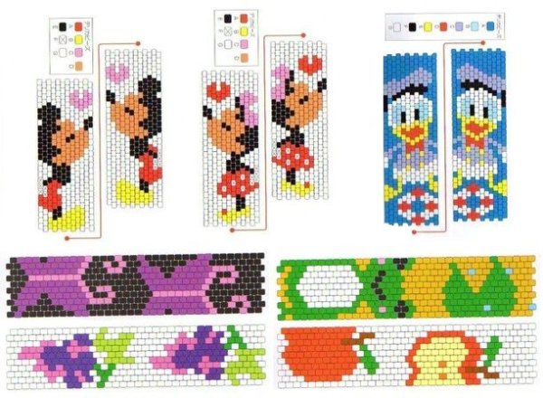 Бисероплетение на станке схемы