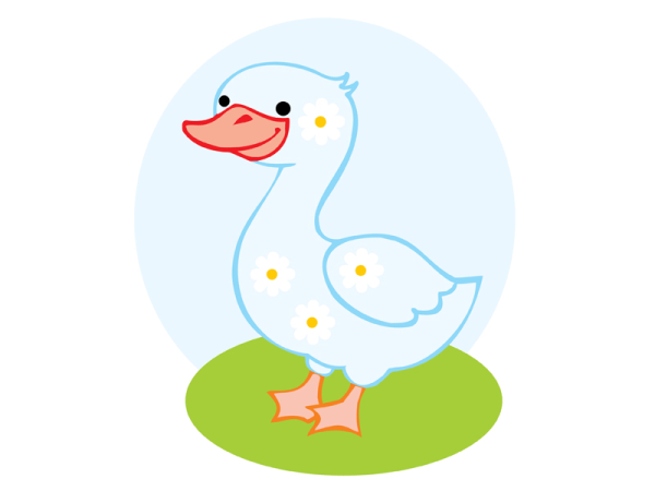 Гусенок рисунок для детей