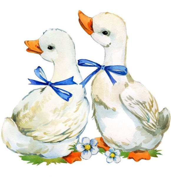 Гусь с бантиком