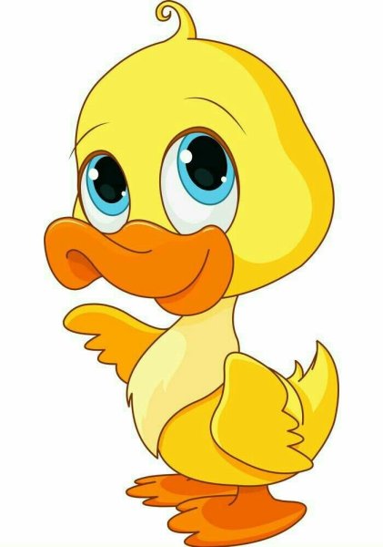Утенок мультяшный