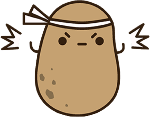 Потато картошка кавай