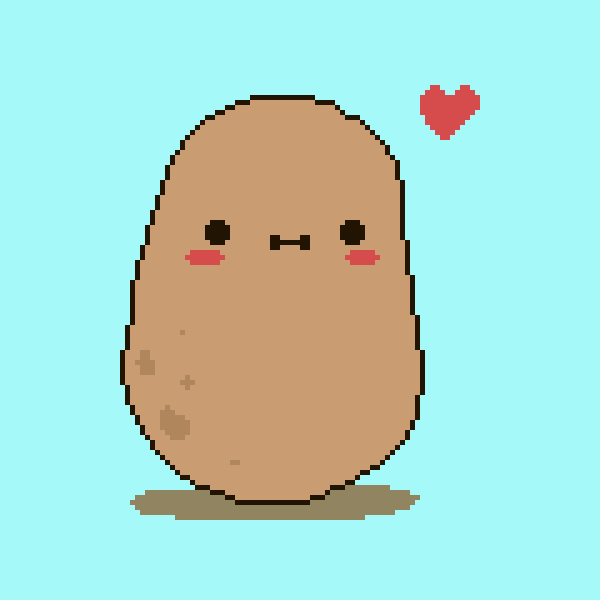 Потато картошка кавай