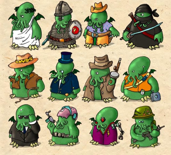 Милый Ктулху арты