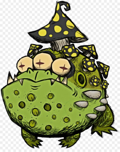 Жабка милая в шляпе