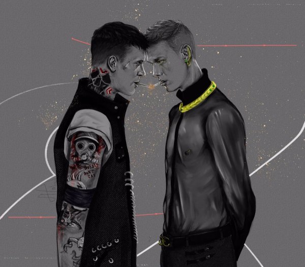 Антон Шастун и Арсений Попов арт