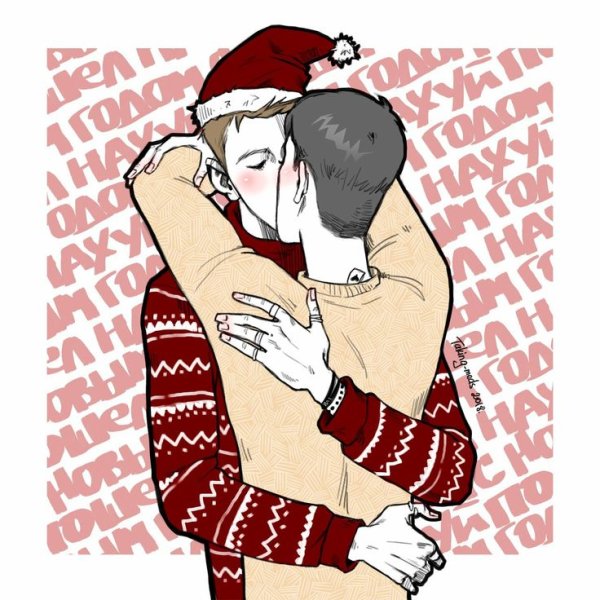 Импровизация новогодние арты