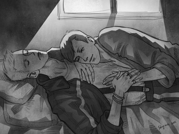 Антон Шастун и Арсений Попов арт