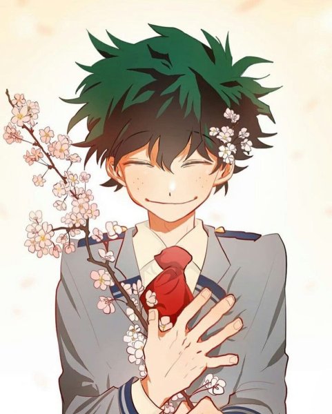 Аниме Академия героев Мидория