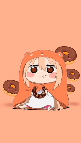 Сестрёнка Умару маленькая