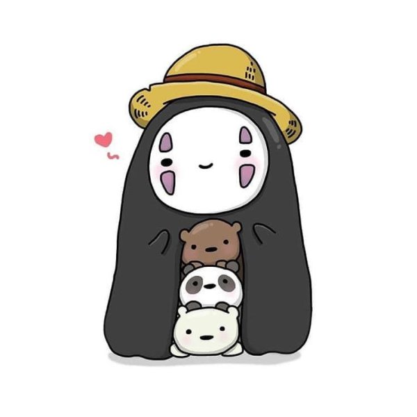 Унесённые призраками Безликий кавай