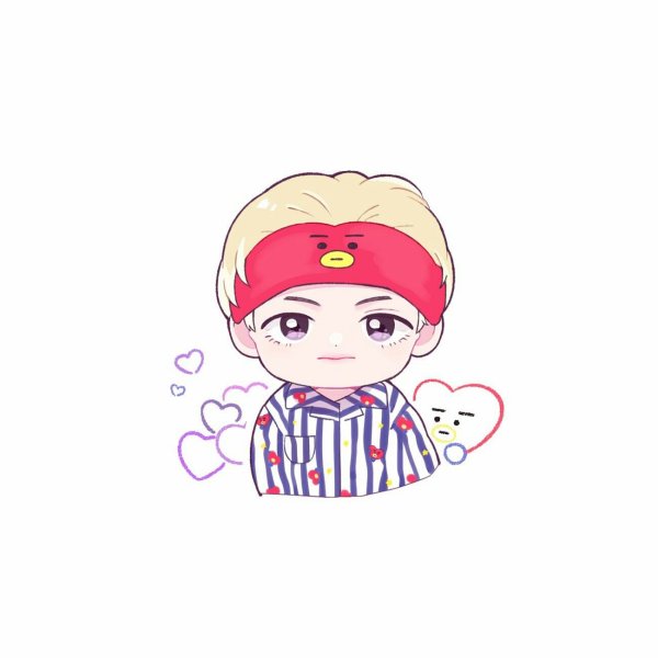 БТС мультяшки Тэхен