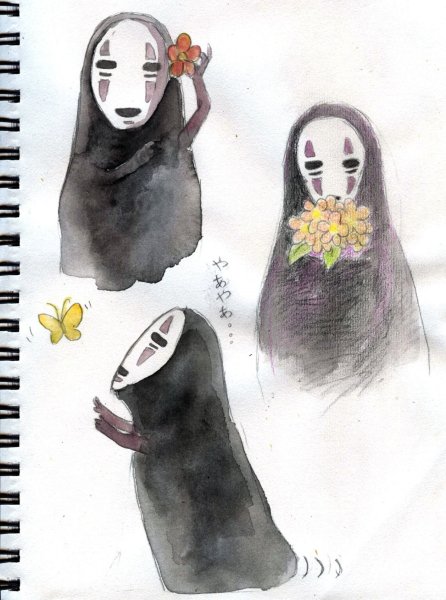 Хаяо Миядзаки Унесенные призраками Каонаси