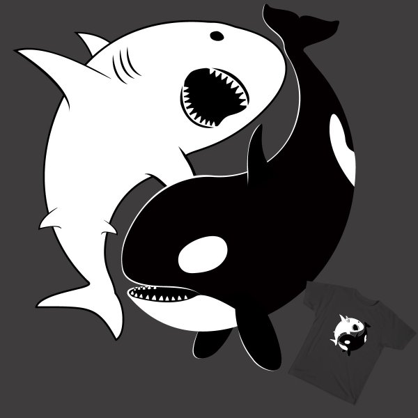 Касатки Инь Янь