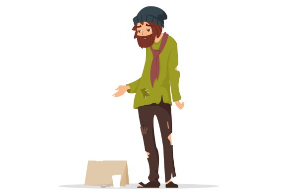 Бедный человечек