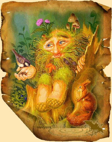 Леший Кикимора Домовой