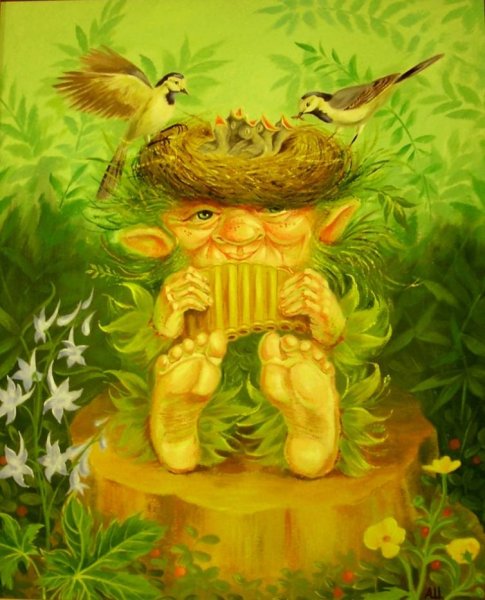 Луговик Славянская мифология