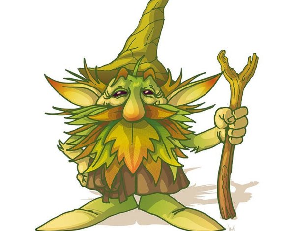 Леший мультяшный