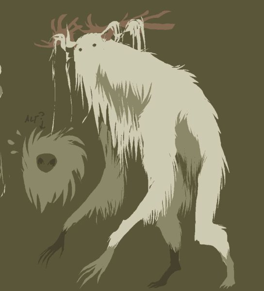 Вендиго мифический зверь