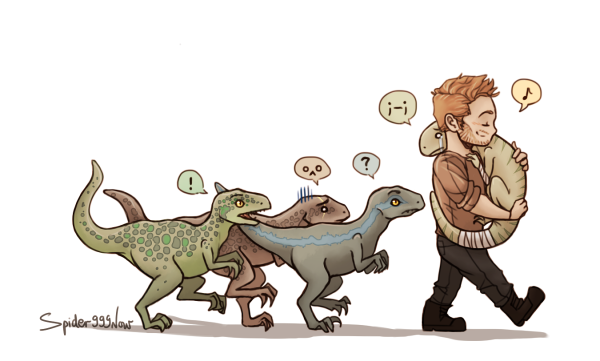 Раптор Блю и Чарли и Эхо и Дельта