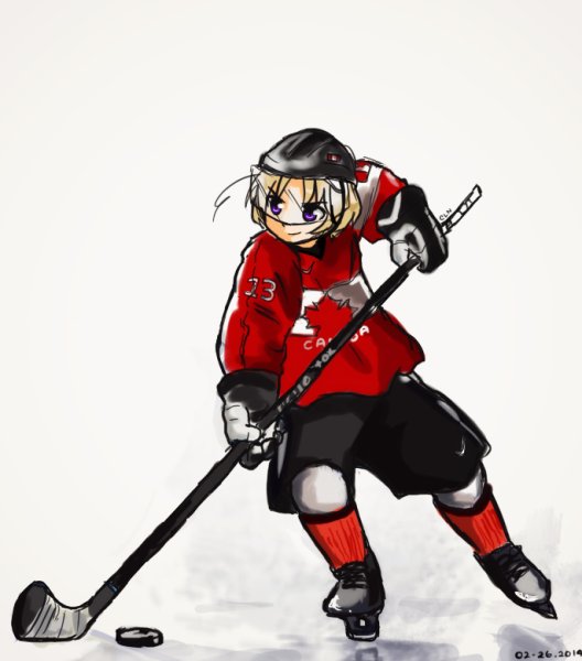 Мультяшные хоккеисты