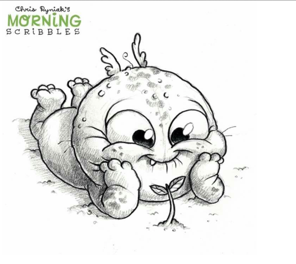 Крис Риньяк рисунки