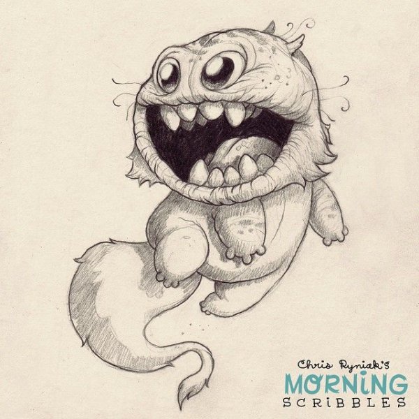 Монстрики карандашом