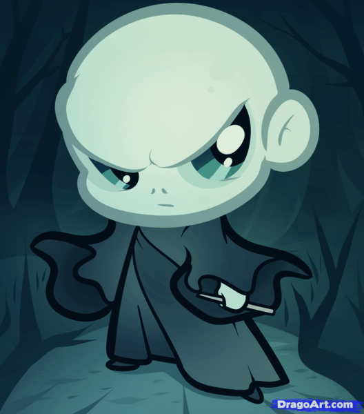 Чиби Гарри Поттер Воландеморт