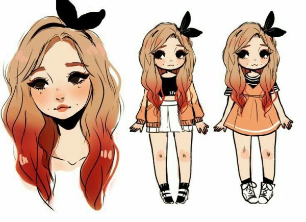 Красивые стили рисования персонажей