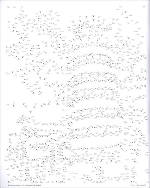 Рисование по точкам сложные