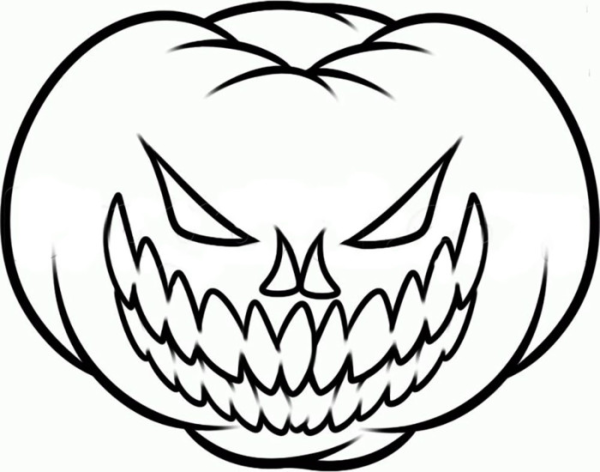 Страшные раскраски