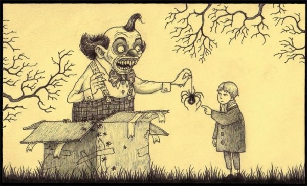 Страшилки рисунки для детей