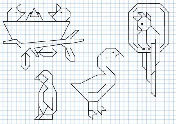 Орнамент по клеточкам