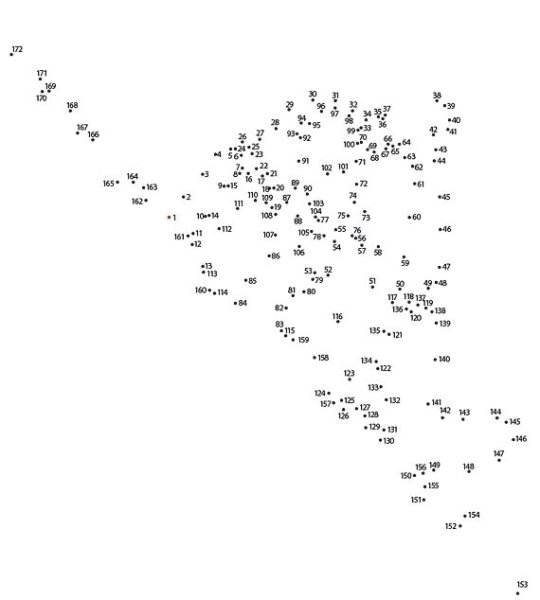 Рисование по точкам сложные в хорошем качестве