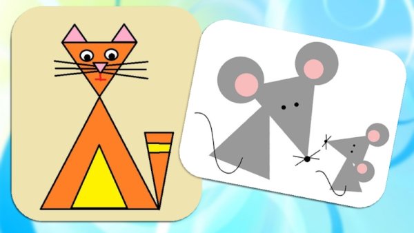 Задания для дошкольников математика геометрические фигуры