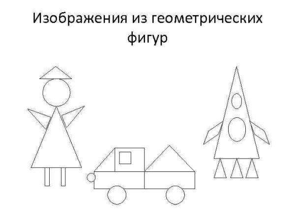 Составление из геометрических фигур