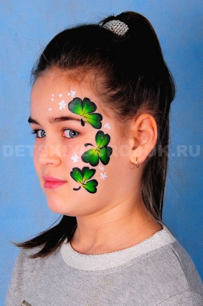 Летний аквагрим