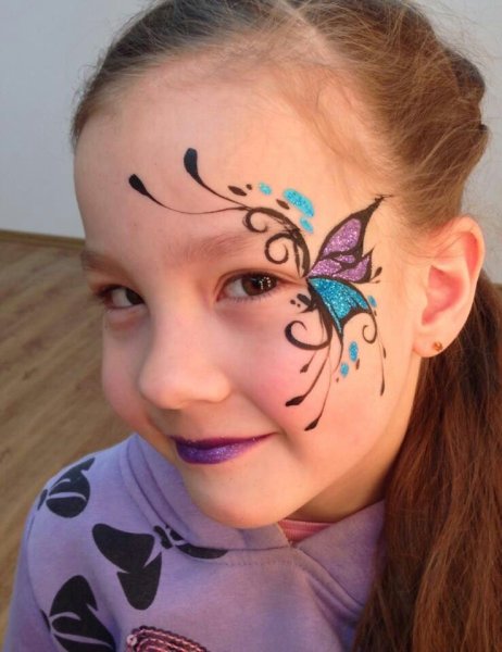 Аквагрим для детей простые