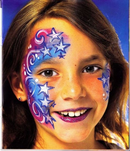 Космический аквагрим