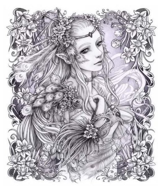 Раскраски антистресс красивые