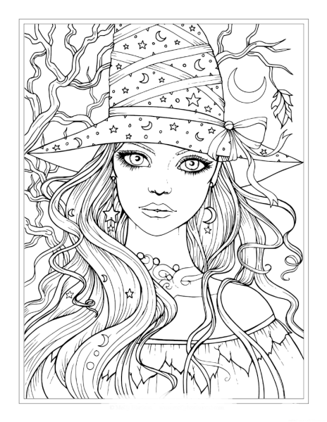 Эскиз девушки